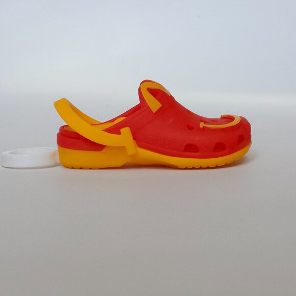 McDonalds x Crocs MINI Crocs Happy Meal Toy Key Chain BNIP GOLDEN ARCHES #1 - Picture 5 of 15